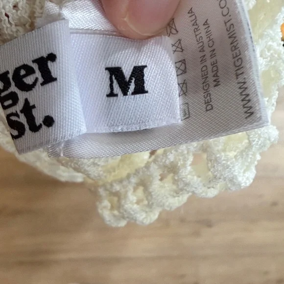 Tiger Mist Ivory Crochet Dress | M - Picture 4 of 7